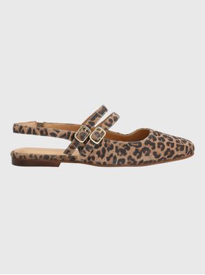 Ballerina Cuero Mujer Clementine Beige Hush Puppies