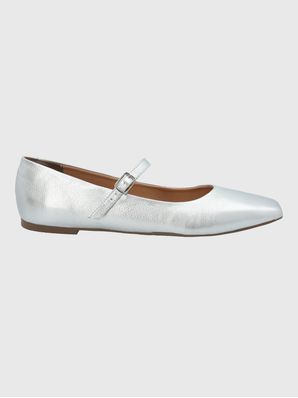Ballerina Cuero Mujer Lovere Metalizada Hush Puppies