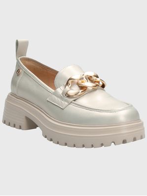 Mocasin Mujer Leboni Dorado
