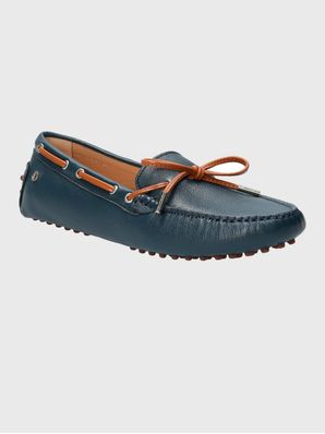 Mocasin Cuero Mujer Ribbon