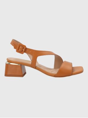 Sandalia Vestir Mujer Cuero Agna Café Hush Puppies