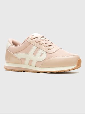 Zapatilla Cuero Mujer Seventy8 Rosada Hush Puppies
