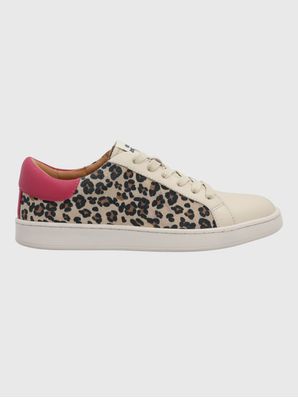 Zapatilla Cuero Mujer Merano Animal Print Hush Puppies