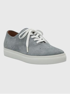 Zapatilla Cuero Mujer Wenx Azul Hush Puppies