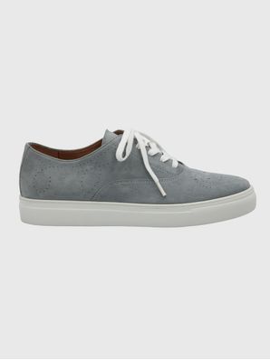 Zapatilla Cuero Mujer Wenx Azul Hush Puppies
