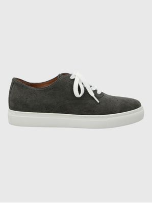 Zapatilla Cuero Mujer Wenx Gris Hush Puppies