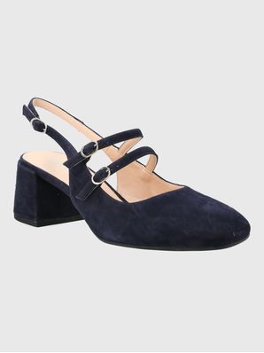 Zapato Vestir Mujer Cuero Betanita Café Hush Puppies