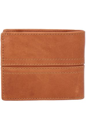 Billetera Cuero Hombre Om Stitch Coin