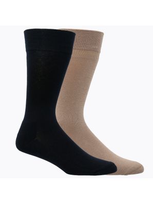 Calcetín Algodón Hombre Pack Plain Cushion