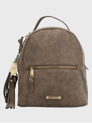 Mochila Ecocuero Mujer Daphne Back Café Hush Puppies
