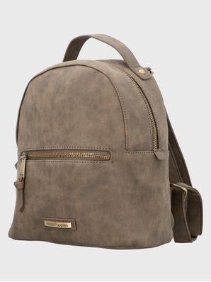 Mochila Ecocuero Mujer Daphne Back Café Hush Puppies