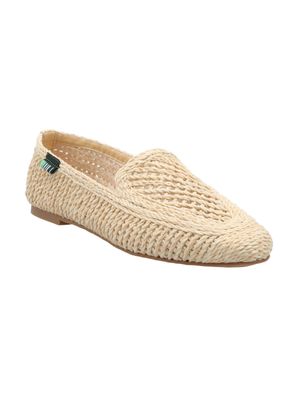 Mocasín Rafia Mujer Rita Crema Rockford