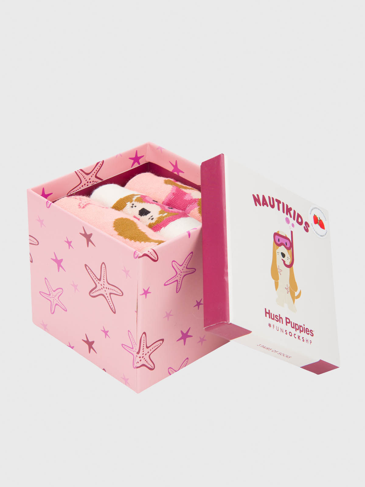 Calcetin Algodón Niña Pack Gift Dive Multicolor Hush Puppies