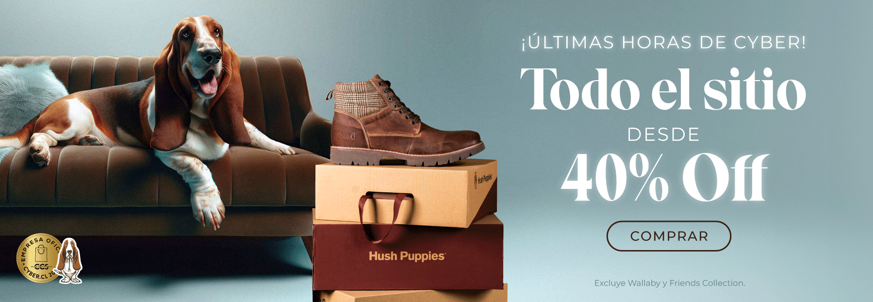 Hush Puppies Chile Walk Happy